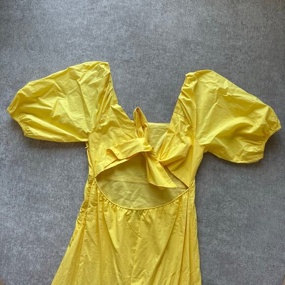 Tanya Taylor Maxi Yellow Dress - Picture 4 of 5